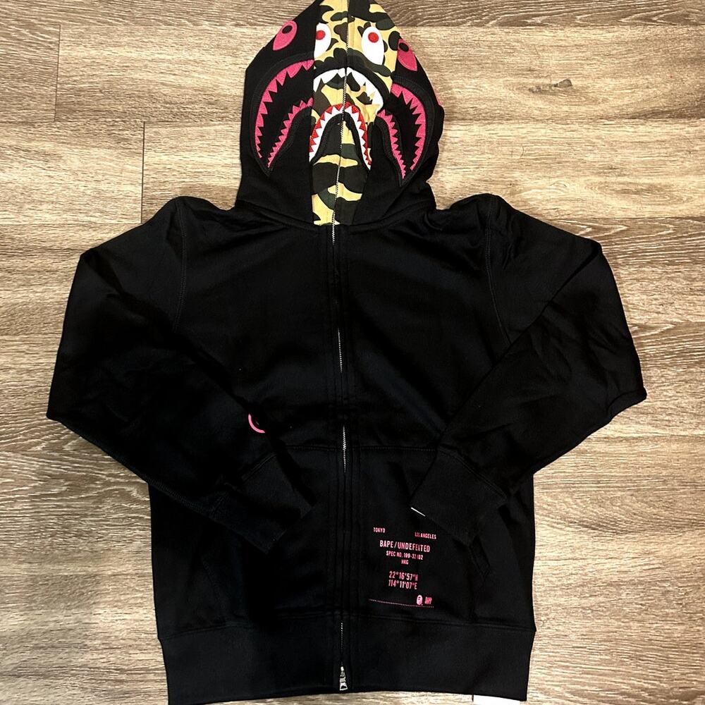 Pink Undefeated Bape Jacket